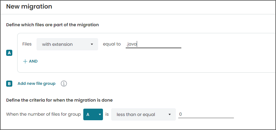 Migration rules example for Java to Kotlin migration